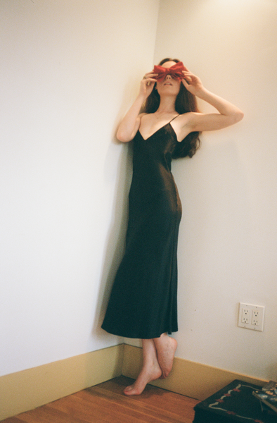 Bias Silk 90's Slip Dress