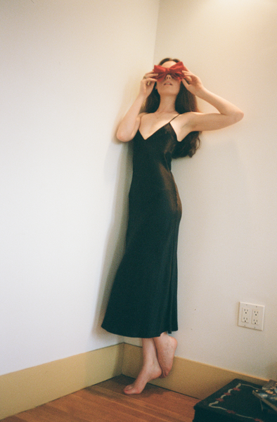 miss coco silk look slip dress Lightweight and effortless, SIR welcomes the Thames Splice Midi Dress in Ecru
